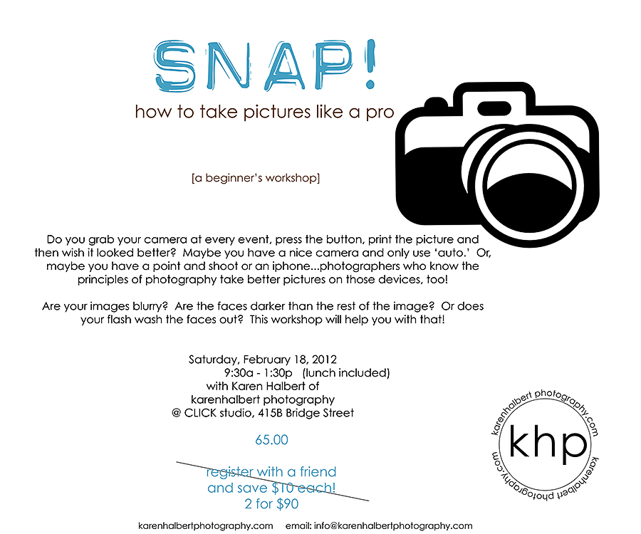 last min workshop SNAP